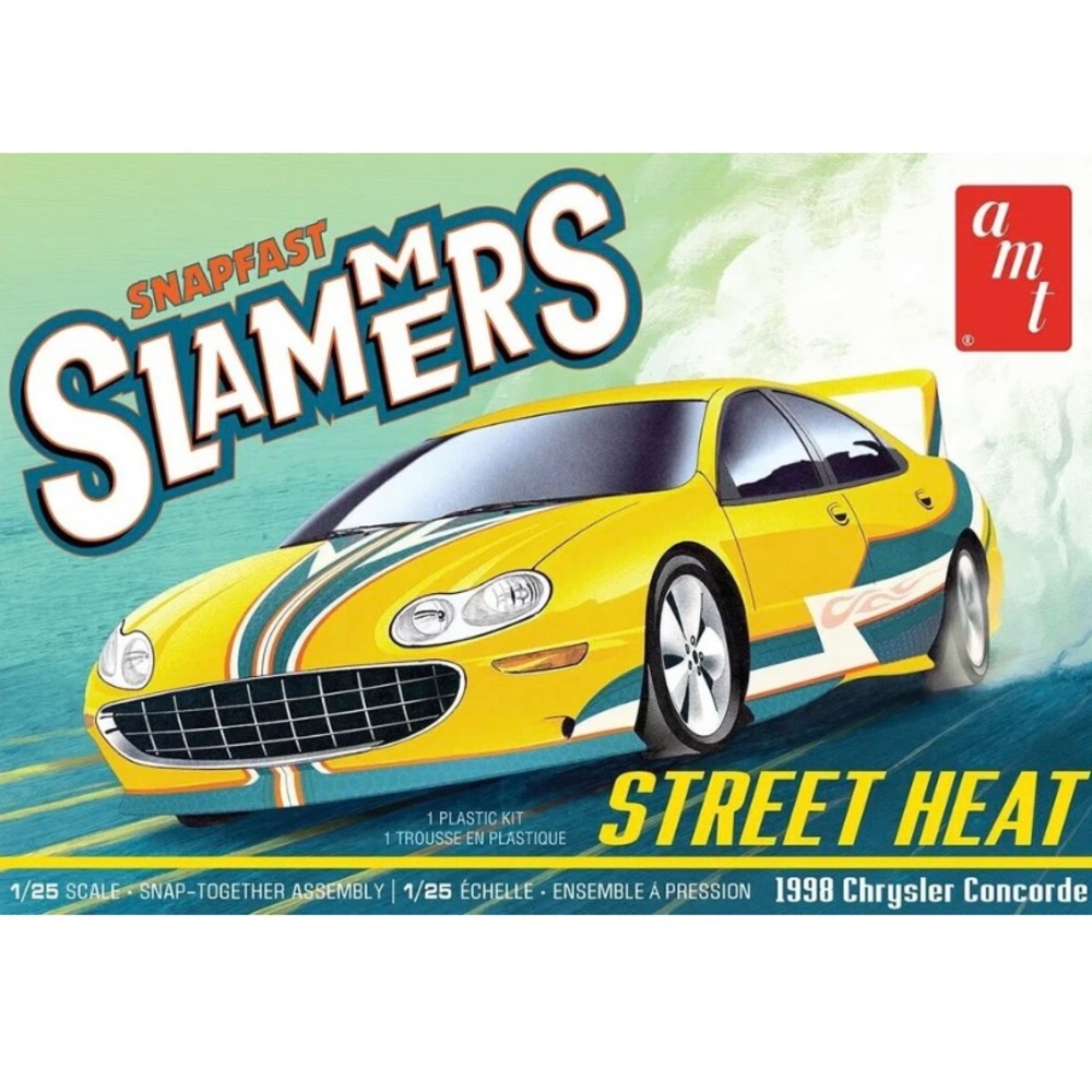 NWT AMT Street Heat 1998 Chrysler Concorde, Slammers SNAP AMT1227M Plastics